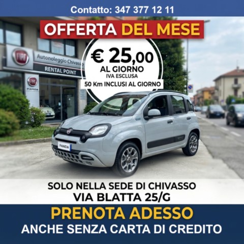 panda 25 euro al giorno